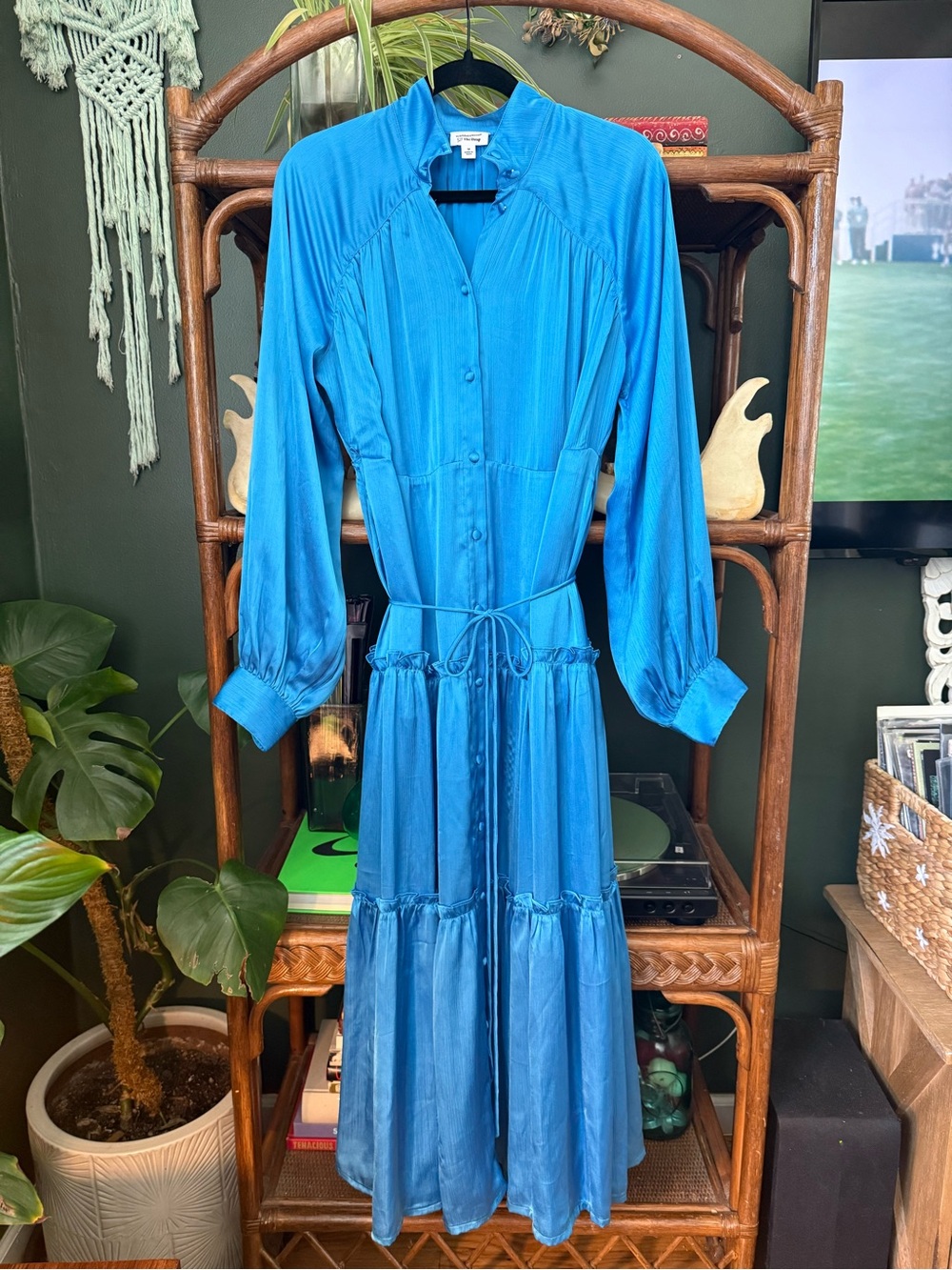 The Drop x WithLoveLeena Tiered Maxi Dress